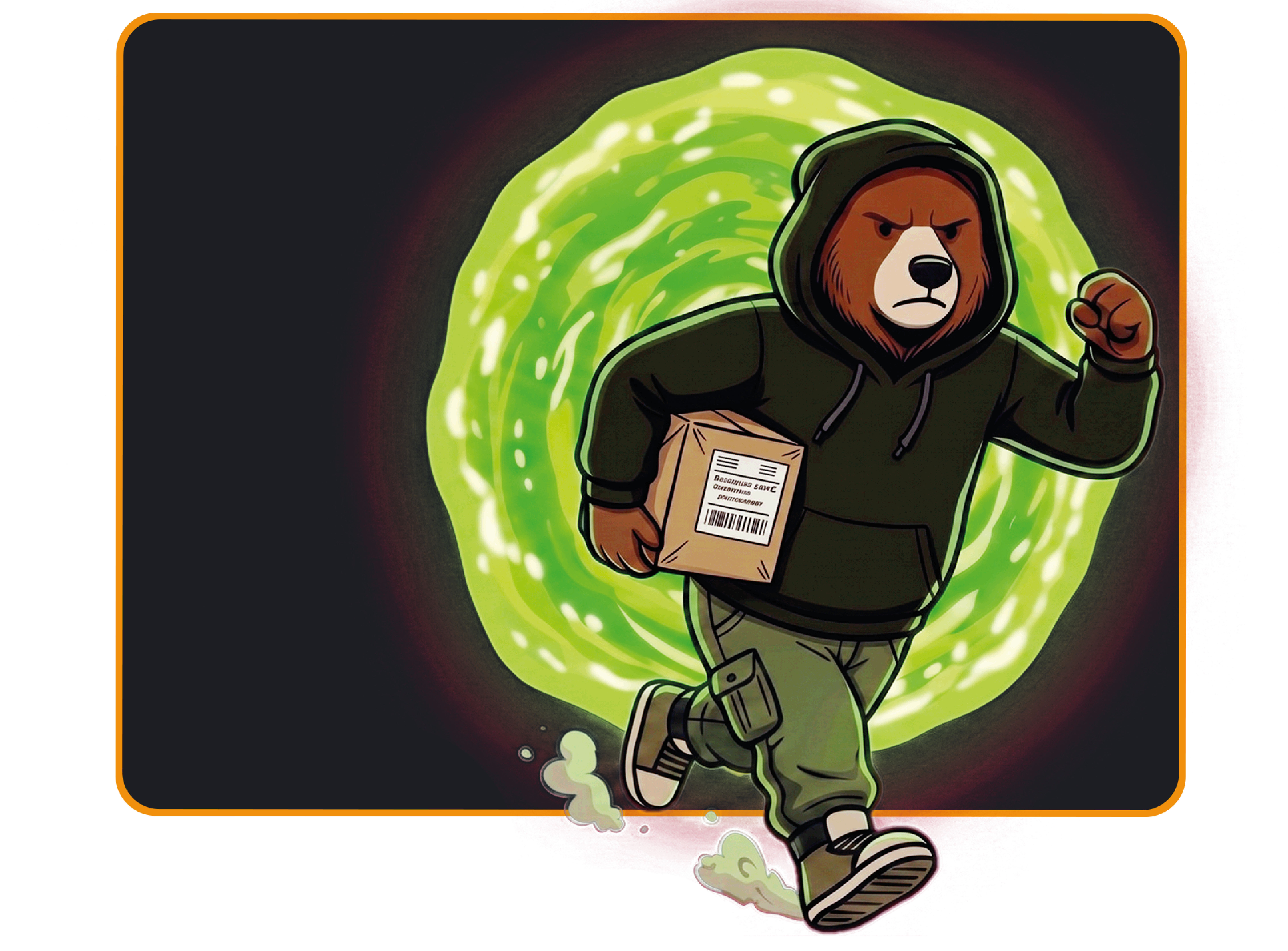 Ilustración de Caja de Envío Online Box